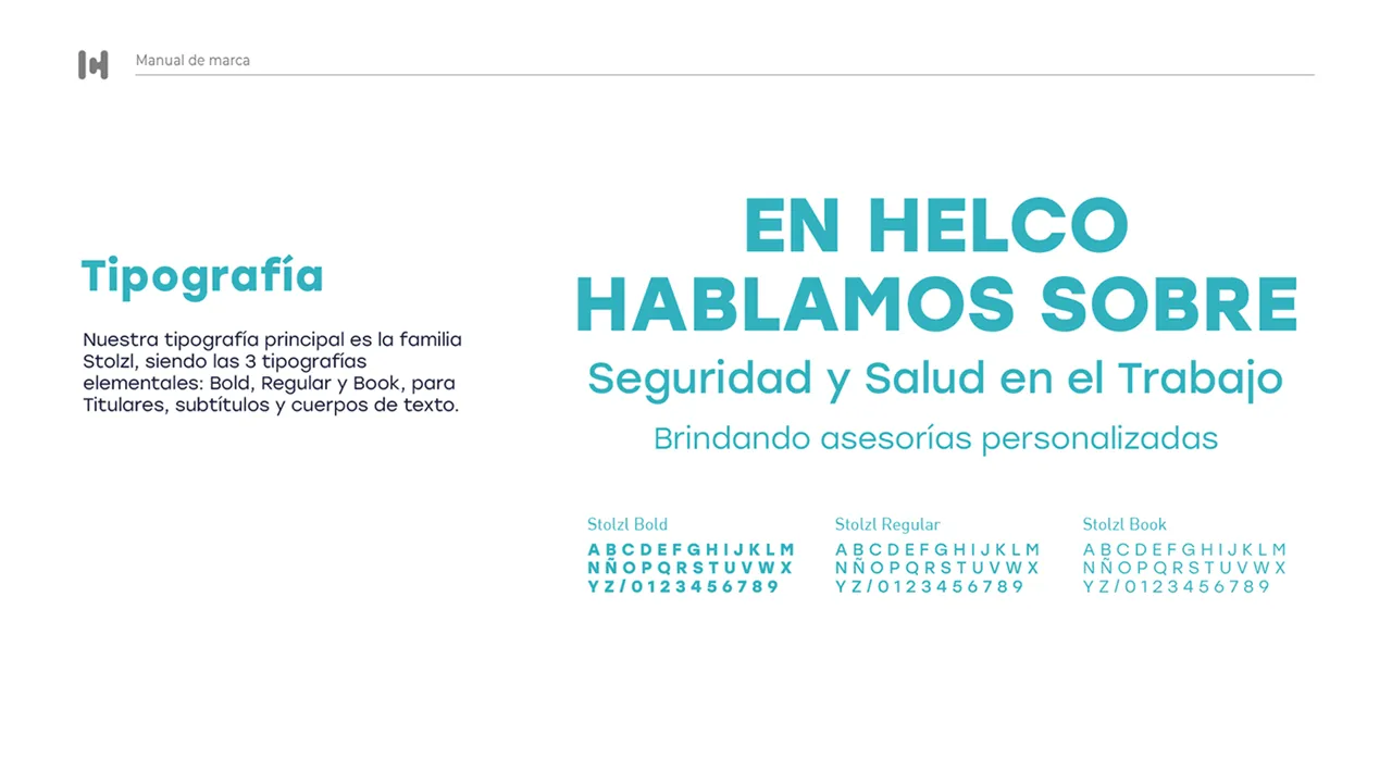 Helco Logo tipografía