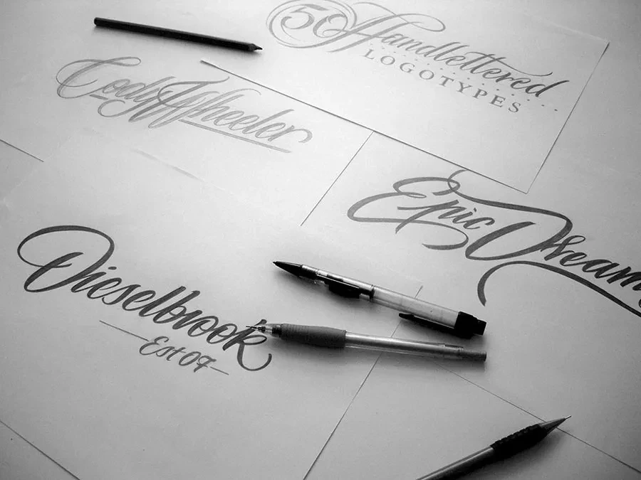 Hand Lettering a tinta por Mateusz Witczak