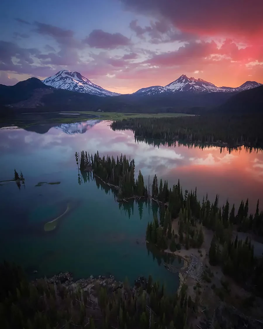 Aventura Aérea de Oregon por Michael Shainblum