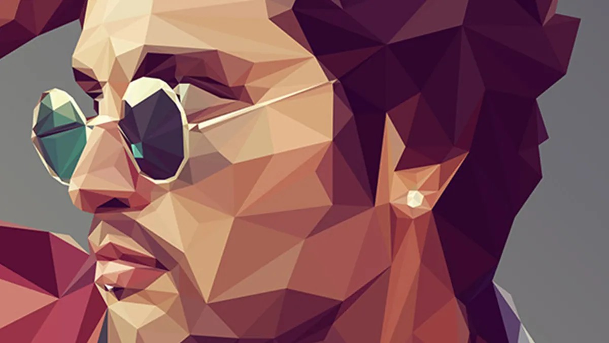 Increíbles retratos hechos al estilo Low Poly 