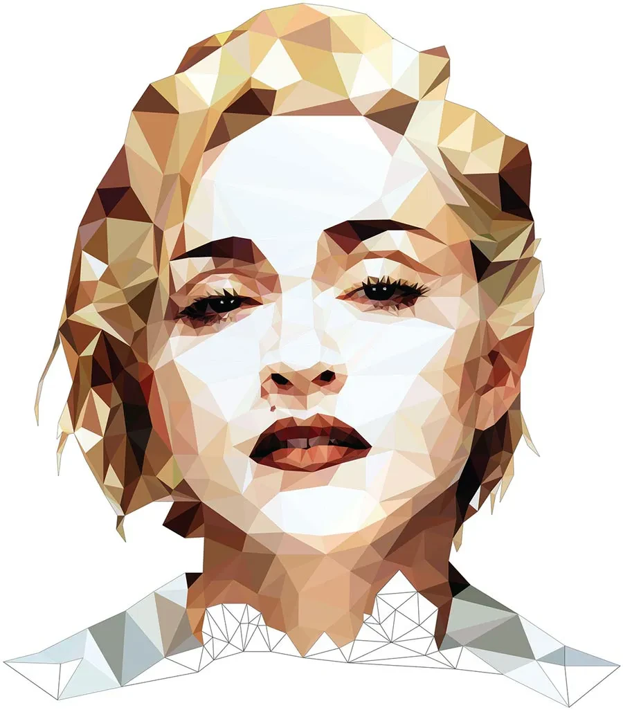 Retratos hechos al estilo Low Poly